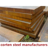 Corten Steel EN10025-5 S355J2W+N Пластини