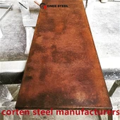 Пластини Corten Steel S355J2WP